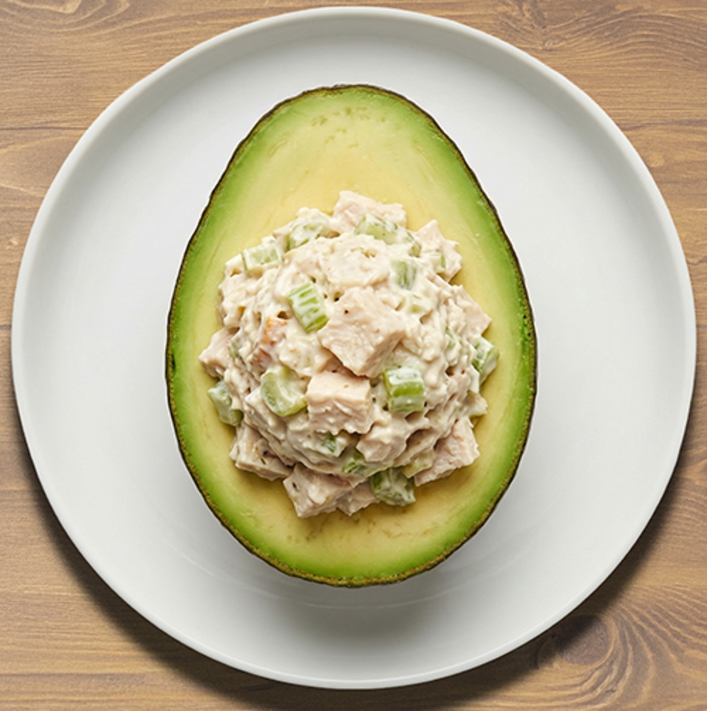 Avocado Filled With Salad