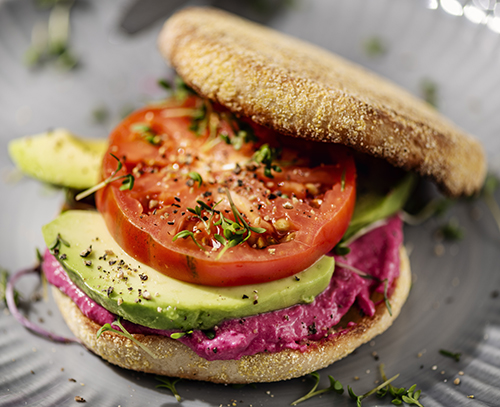 Avocado On Sandwich