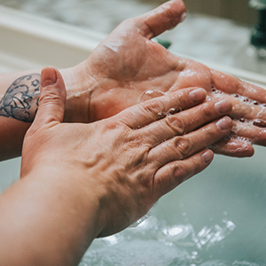 hand washing