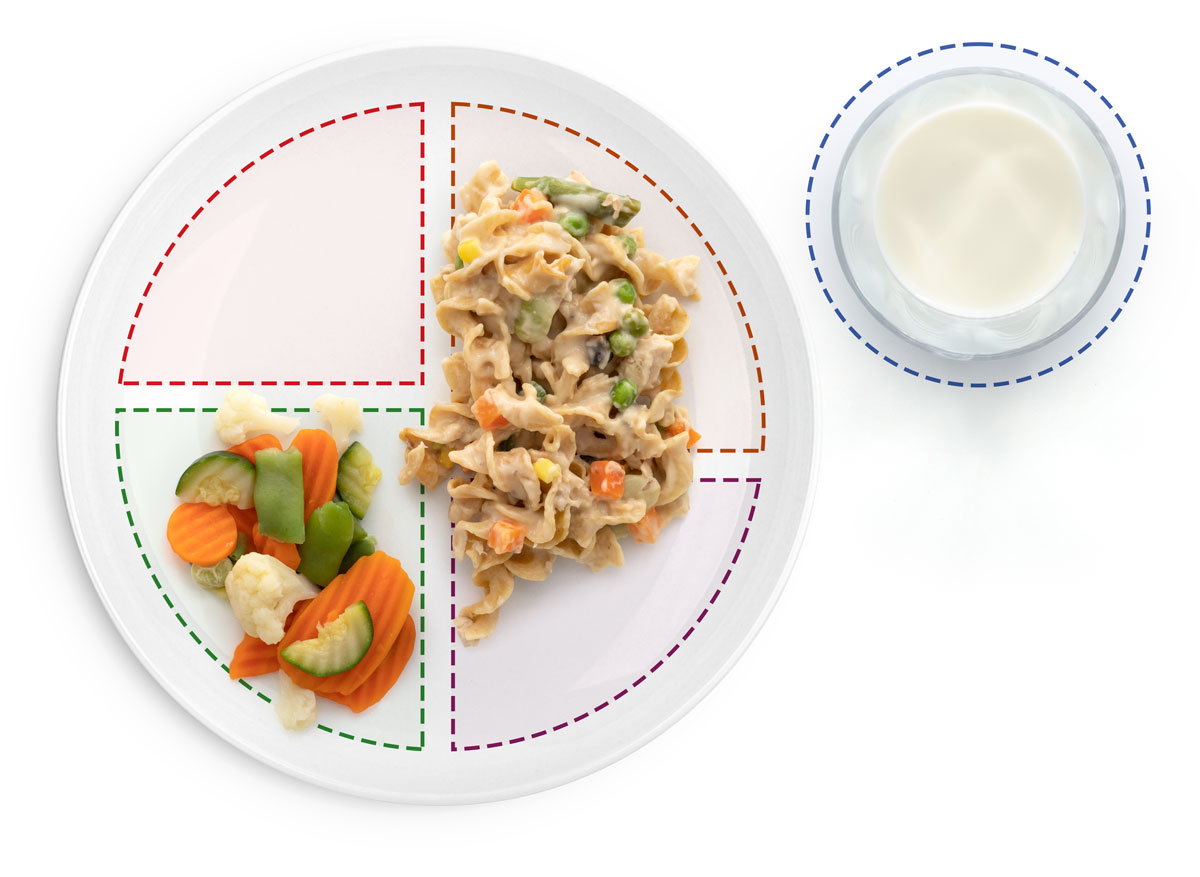 Caçarola de frango ou atum e mix de legumes