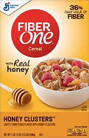 Fiber One Honey Clusters General Mills