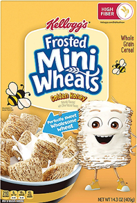 Frosted Mini-Wheats Golden Honey Kellogg’s