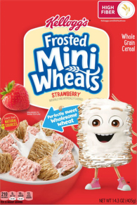 Frosted Mini-Wheats Little Bites Strawberry Kellogg’s