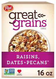 Great Grains Raisin post