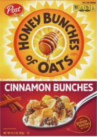 Honey Bunches of Oats with Cinnamon Bunches