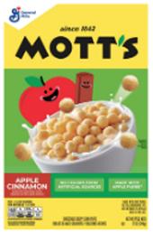 Mott’s apple cinnamon General Mills