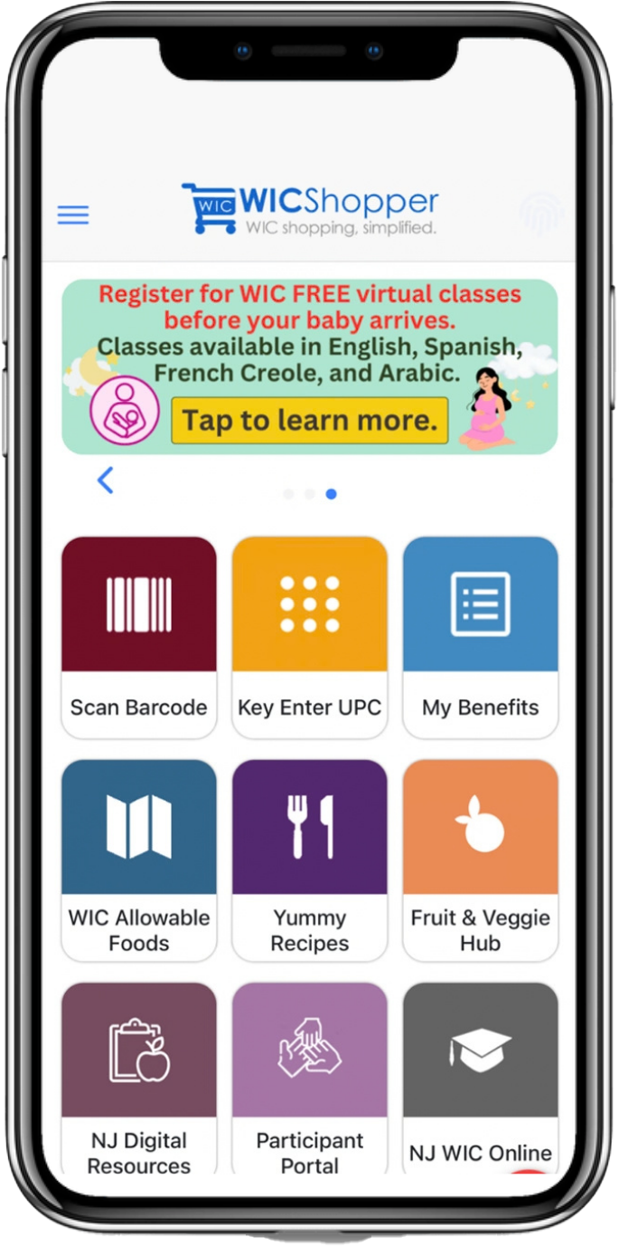 WIC shopping tips mobile app
