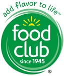 Food Club logo with sun and slogan