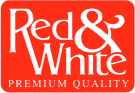 Red and White Store Brand Logo