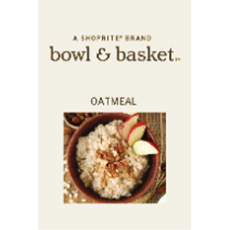 Bowl & Basket oatmeal package with apple garnish