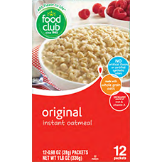 Instant Oatmeal Food Club