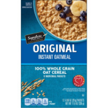 Instant Oatmeal Signature