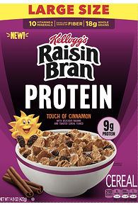 Raisin Bran Protein Cinnamon Product
